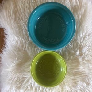 Fiestaware pet bowls
